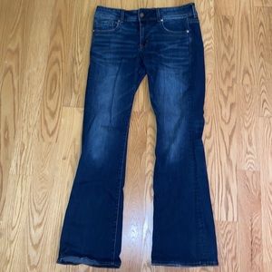 American eagle boot cut jeans size 10 regular super stretch